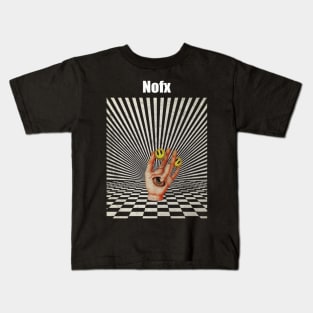 Illuminati Hand Of Nofx Kids T-Shirt